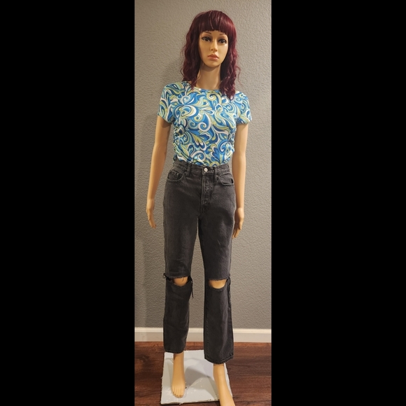 PacSun Distressed Dad Jeans - Picture 3 of 16